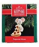 Hallmark Ornament: 1990 Pepperoni Mouse | QX4973