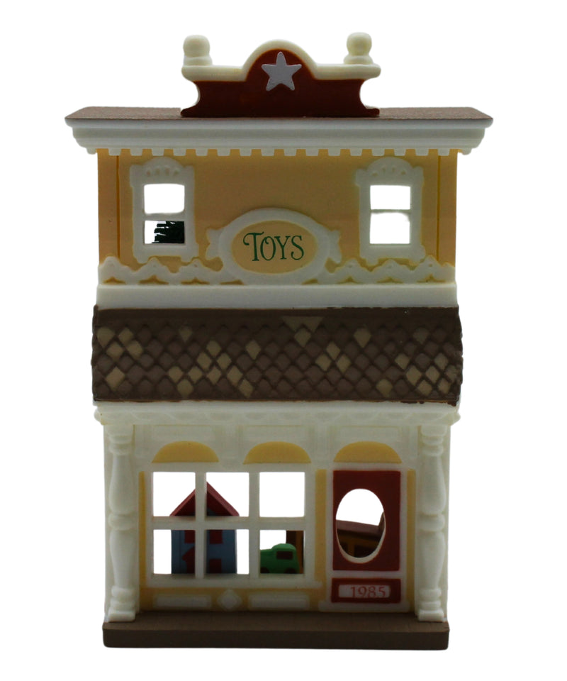 Hallmark Ornament: 1985 Old-Fashioned Toy Shop | QX4975