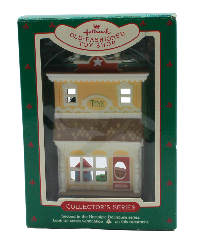 Hallmark Ornament: 1985 Old-Fashioned Toy Shop | QX4975