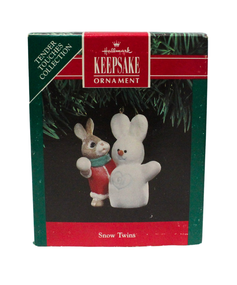 Hallmark Ornament: 1991 Snow Twins  | QX4979