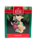 Hallmark Ornament: 1990 Coyote Carols  | QX4993