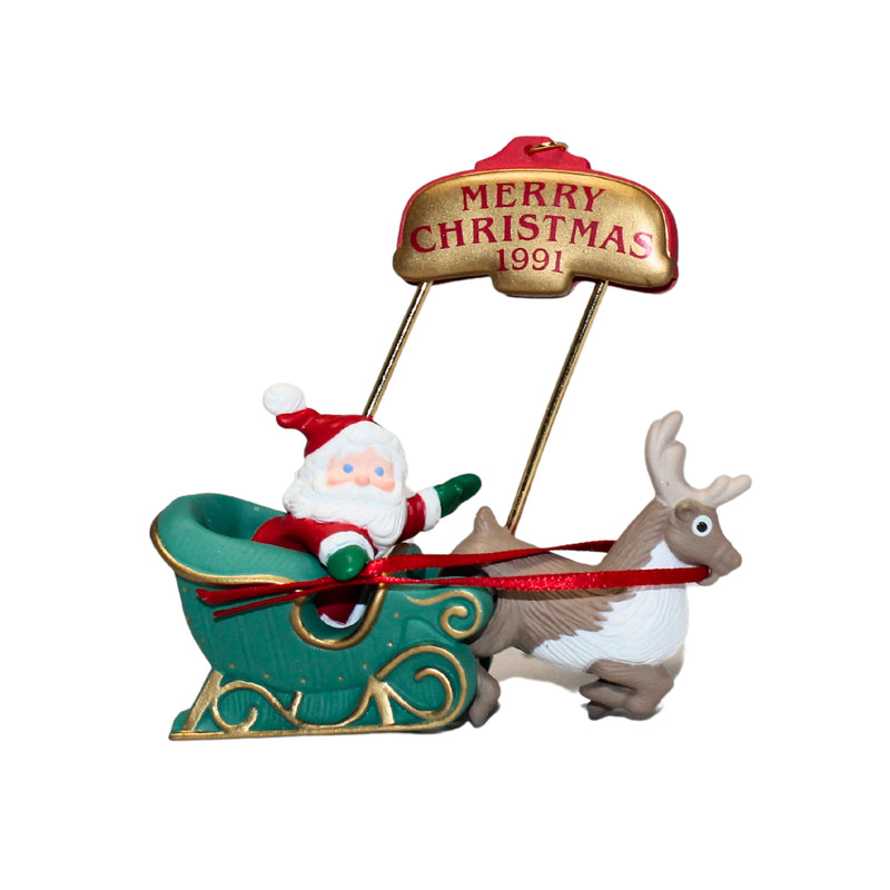 Hallmark Ornament: 1991 Up 'N' Down Journey | QX5047