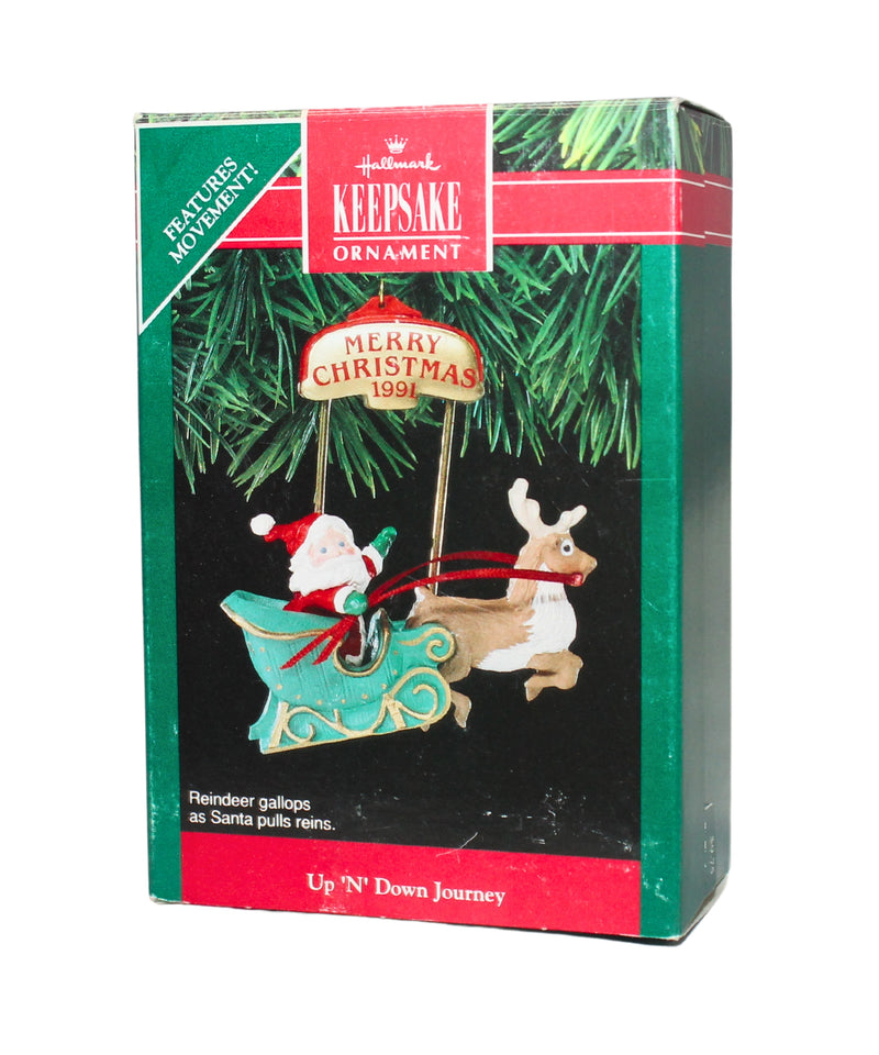 Hallmark Ornament: 1991 Up 'N' Down Journey | QX5047