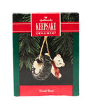 Hallmark Ornament: 1992 Tread Bear | QX5091