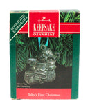 Hallmark Ornament: 1991 Baby's First Christmas  | QX5107