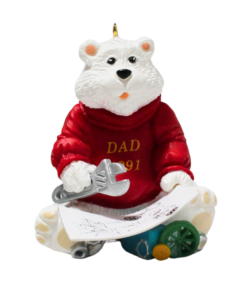 Hallmark Ornament: 1991 Dad | QX5127