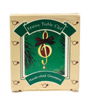 Hallmark Ornament: 1986 Festive Treble Clef | QX5133