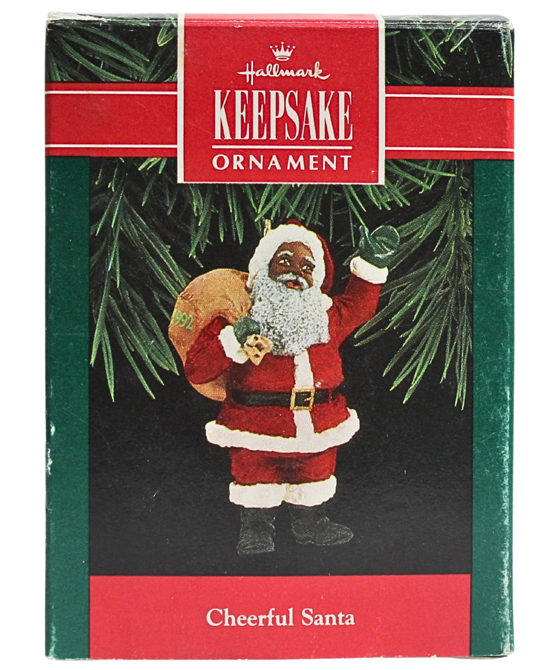 Hallmark Ornament: 1992 Cheerful Santa | QX5154