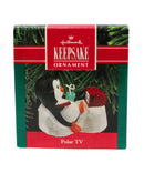 Hallmark Ornament: 1990 Polar TV | QX5166