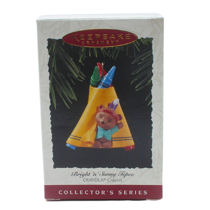 Hallmark Ornament: 1995 Bright 'n' Sunny Tepee | QX5247