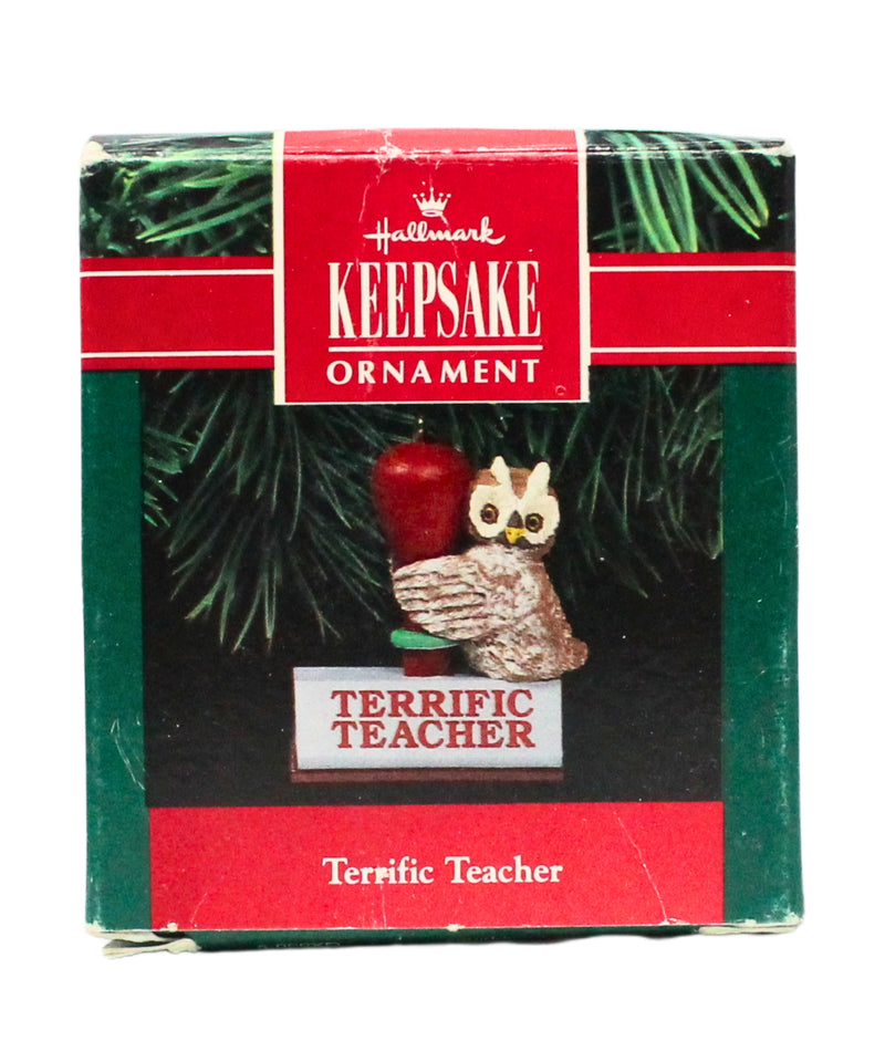 Hallmark Ornament: 1991 Terrific Teacher | QX5309