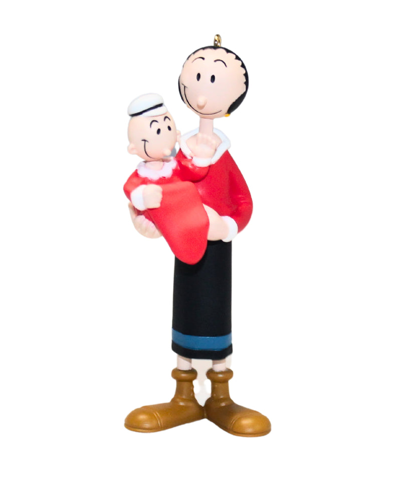 Hallmark Ornament: 1996 Olive Oyl and Swee'Pea | QX5481