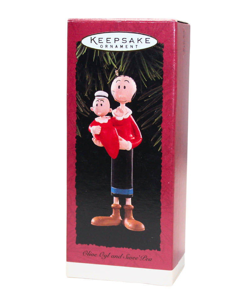 Hallmark Ornament: 1996 Olive Oyl and Swee'Pea | QX5481