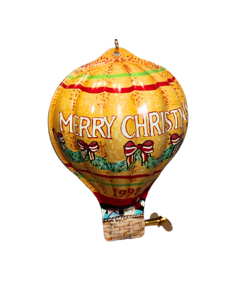 Hallmark Ornament: 1993 Tin Hot Air Balloon | QX5615