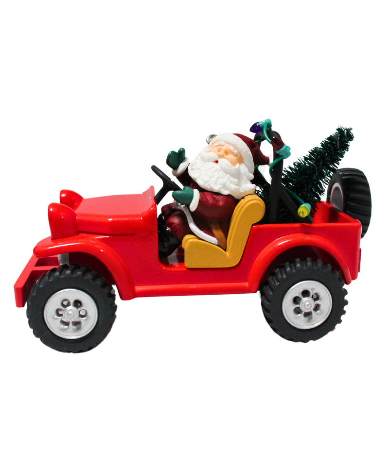 Hallmark Ornament: 1996 Santa's 4x4 | QX5684