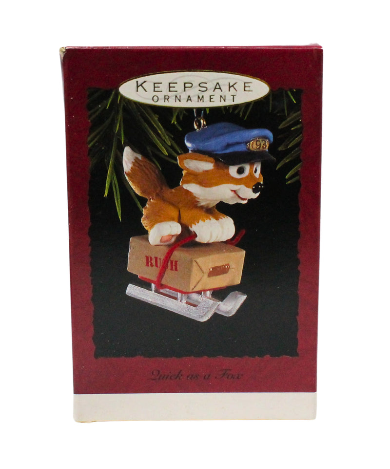 Hallmark Ornament: 1993 Quick as a Fox  | QX5792