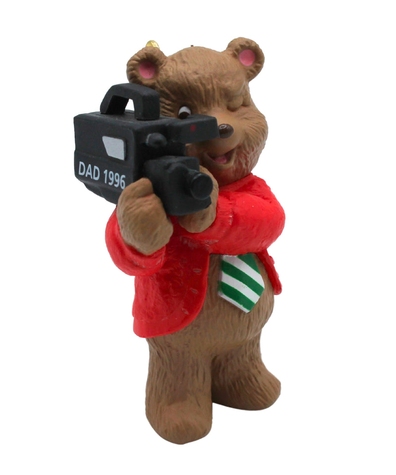 Hallmark Ornament: 1996 Dad | QX5831 | Recording Bear