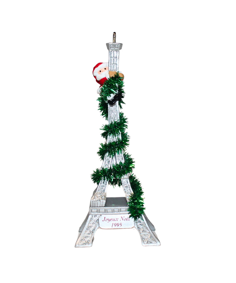 Hallmark Ornament: 1995 Santa in Paris | QX5877