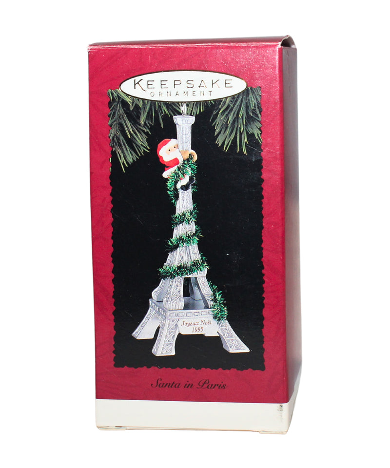 Hallmark Ornament: 1995 Santa in Paris | QX5877