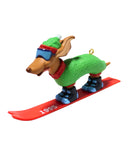 Hallmark Ornament: 1995 Ski Hound | QX5909