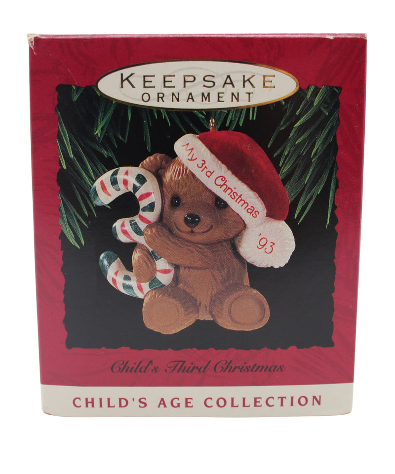 Hallmark Ornament: 1993 Child's Third Christmas | QX5995