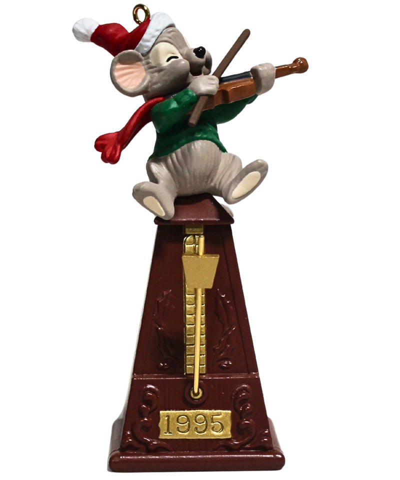 Hallmark Ornament: 1995 In Time With Christmas | QX6049 | Windup Movement