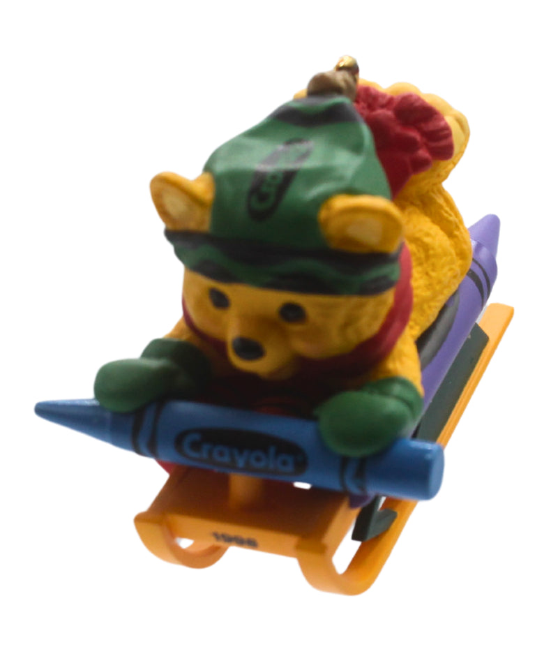 Hallmark Ornament: 1998 Bright Sledding Colors | QX6166