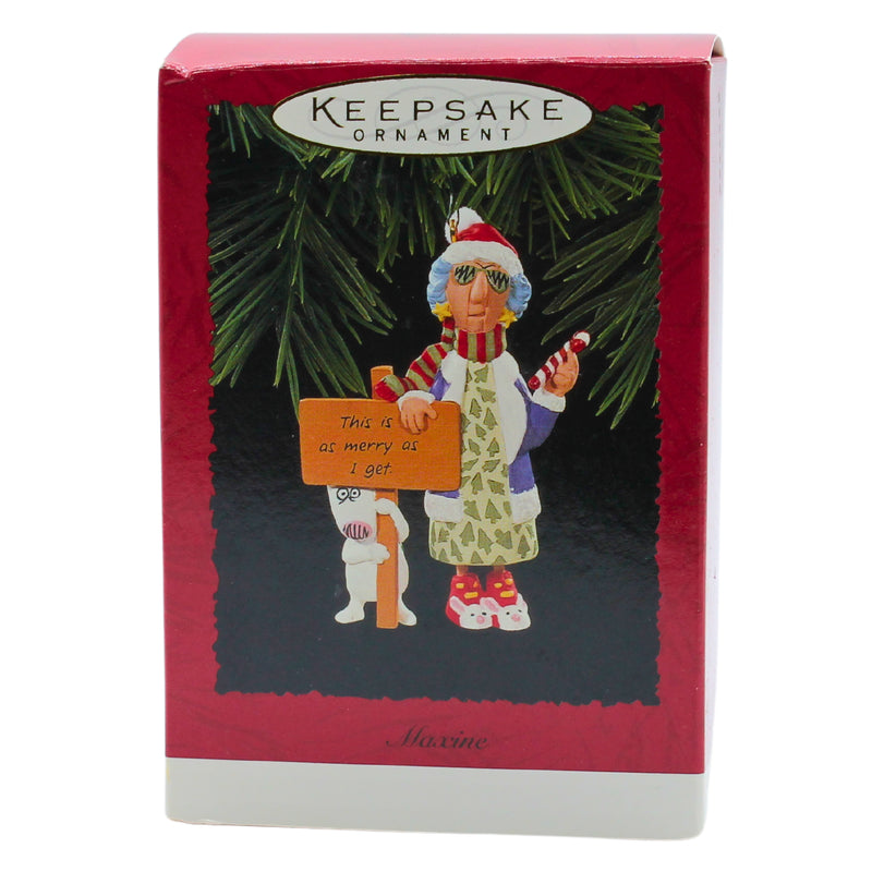 Hallmark Ornament: 1996 Maxine  | QX6224