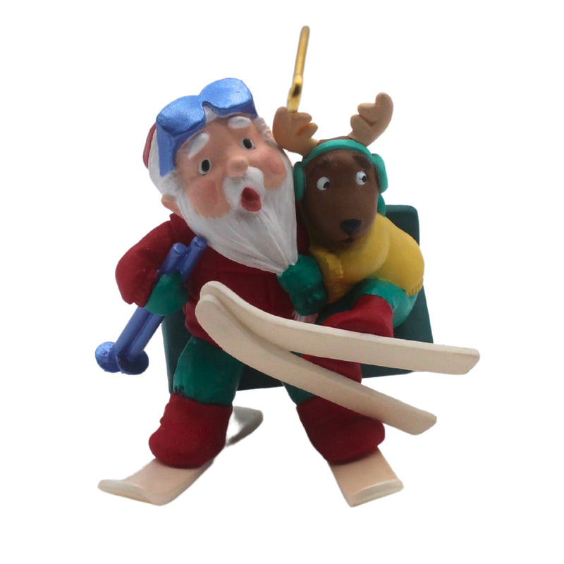 Hallmark Ornament: 1997 Santa Ski Adventure | QX6422