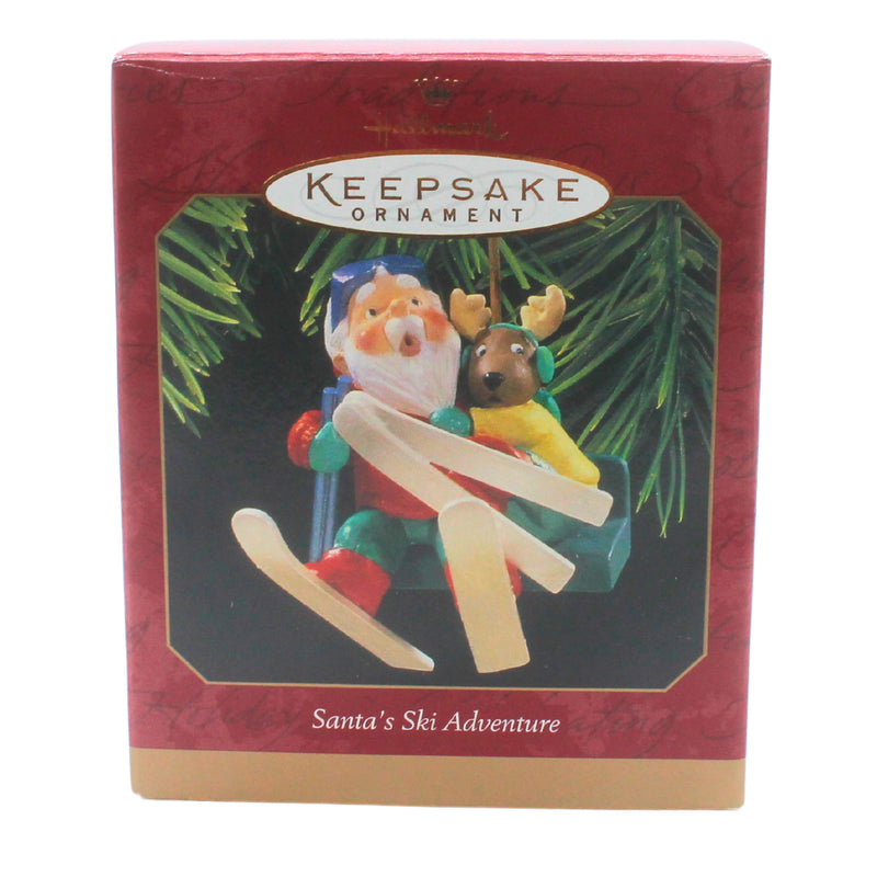 Hallmark Ornament: 1997 Santa Ski Adventure | QX6422