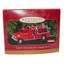 Hallmark Ornament: 1999 Tonka 1956 Suburban Pumper No.5 | QX6459