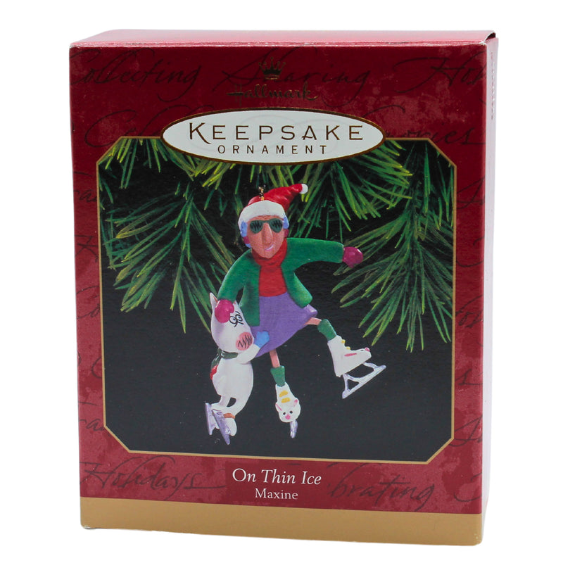 Hallmark Ornament: 1999 On Thin Ice-Maxine | QX6489