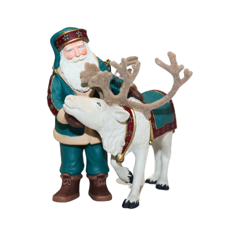 Hallmark Ornament: 1998 Santa's Deer Friend | QX6583