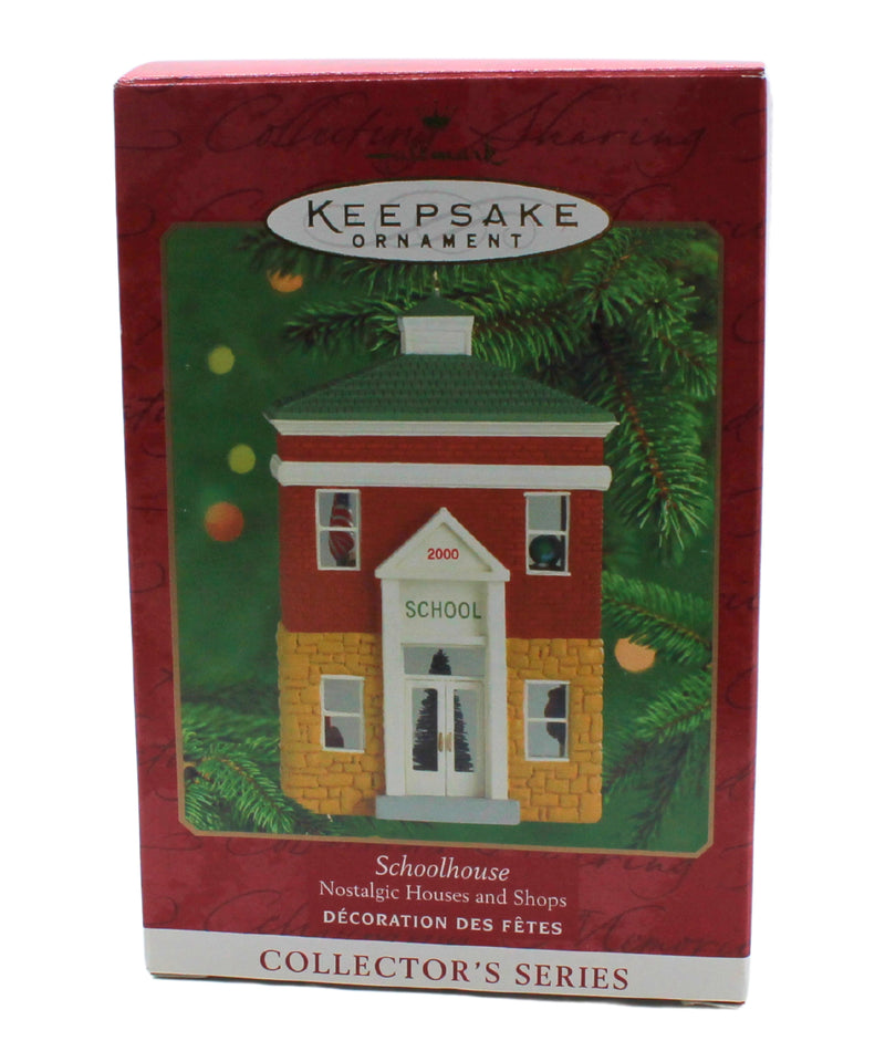 Hallmark Ornament: 2000 Schoolhouse  | QX6591