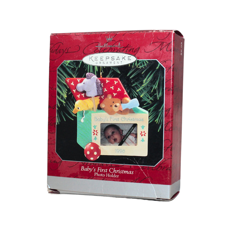 Hallmark Ornament: 1998 Baby's First Christmas | QX6596