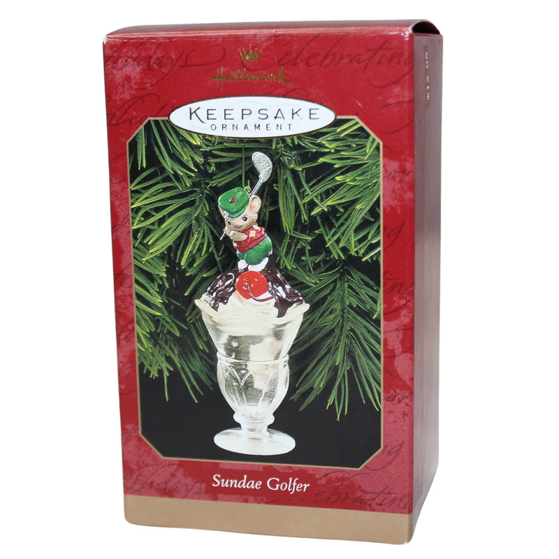 Hallmark Ornament: 1999 Sundae Golfer | QX6617