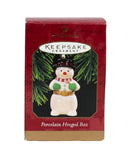 Hallmark Porcelain Hinged Box - Keepsake Ornament 1997 QX6772