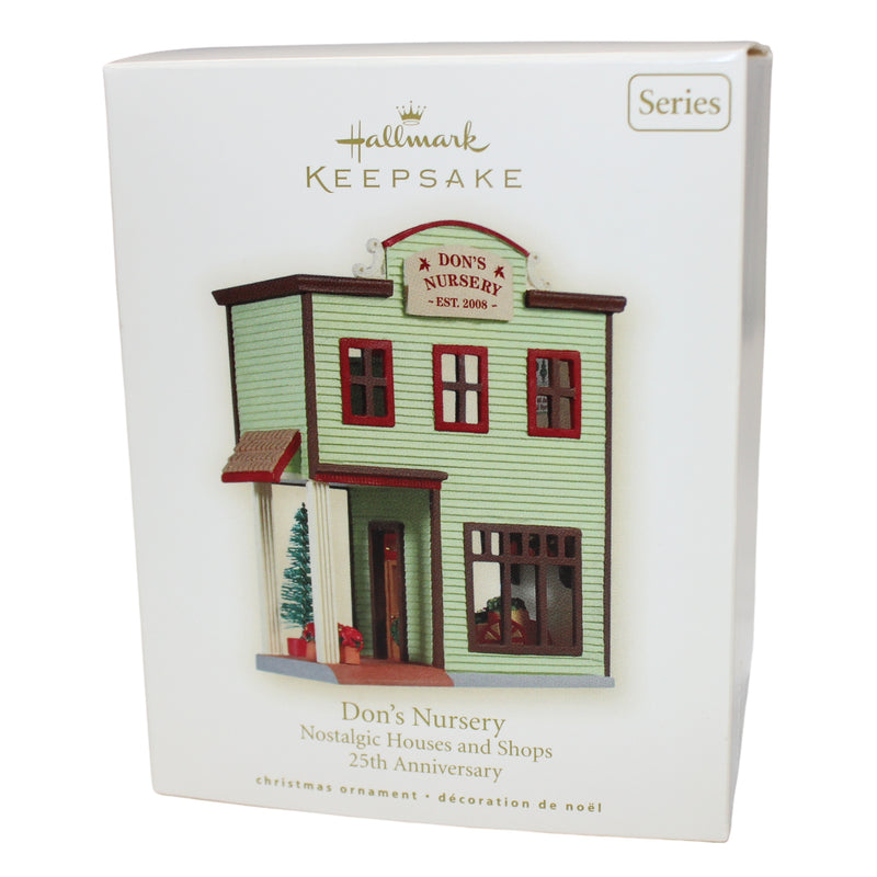 Hallmark Ornament: 2008 Don's Nursery | QX7101