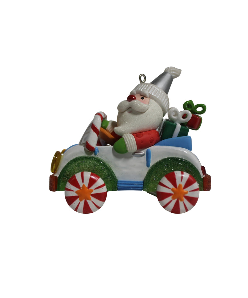 Hallmark Ornament: 2007 Santa's Sweet Ride | QX7649