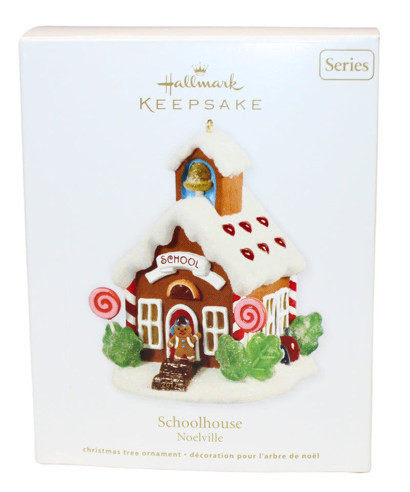 Hallmark Ornament: 2012 Schoolhouse | QX8014 | Noelville