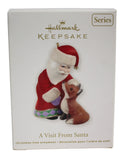 Hallmark Ornament: 2012 A Visit From Santa | QX8064