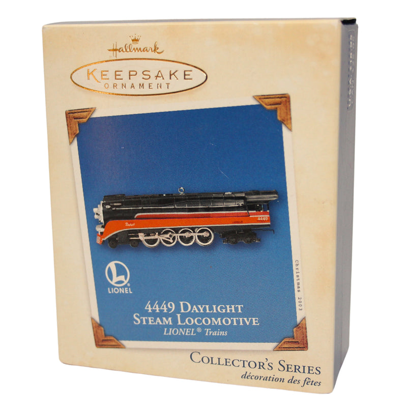 Hallmark Ornament: 2003 4449 Dalight Steam Locomotive | QX8087