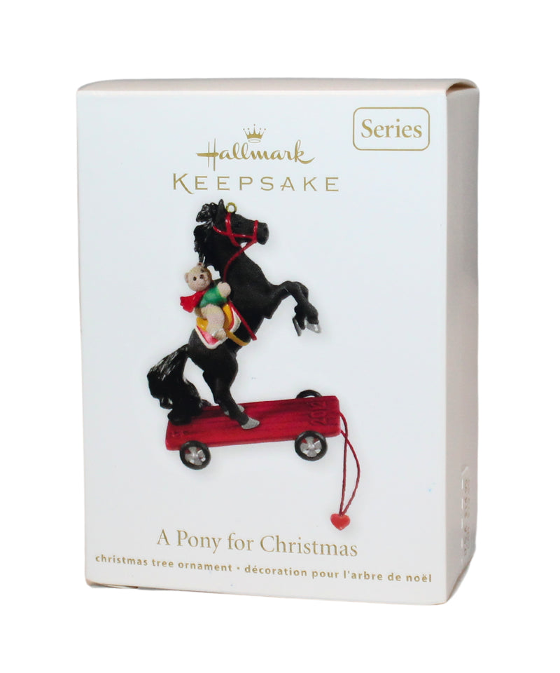 Hallmark Ornament: 2012 A Pony for Christmas | QX8094