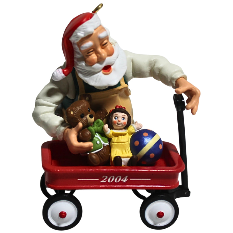 Hallmark Ornament: 2004 Toymaker Santa | QX8124