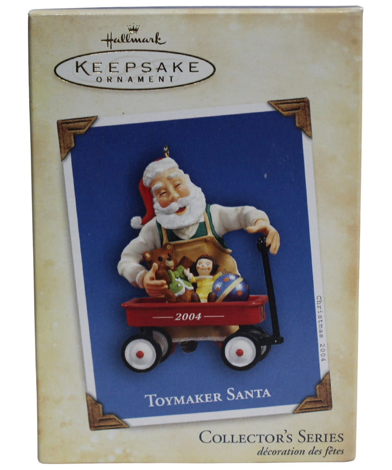 Hallmark Ornament: 2004 Toymaker Santa | QX8124