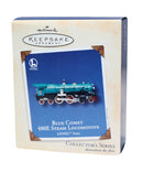 Hallmark Ornament: 2002 Blue Comet 400E Steam Locomotive | QX8166 | Lionel