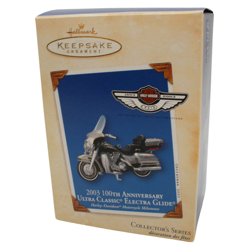 Hallmark Ornament: 2003 100th Anniversary Ultra Classic Electra Glide | 2003 | QX8169