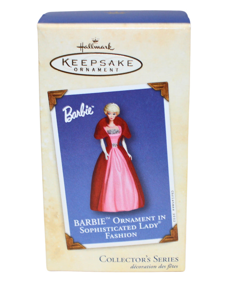 Hallmark Ornament: 2002 Barbie Sophisticated Lady Fashion | QX8203