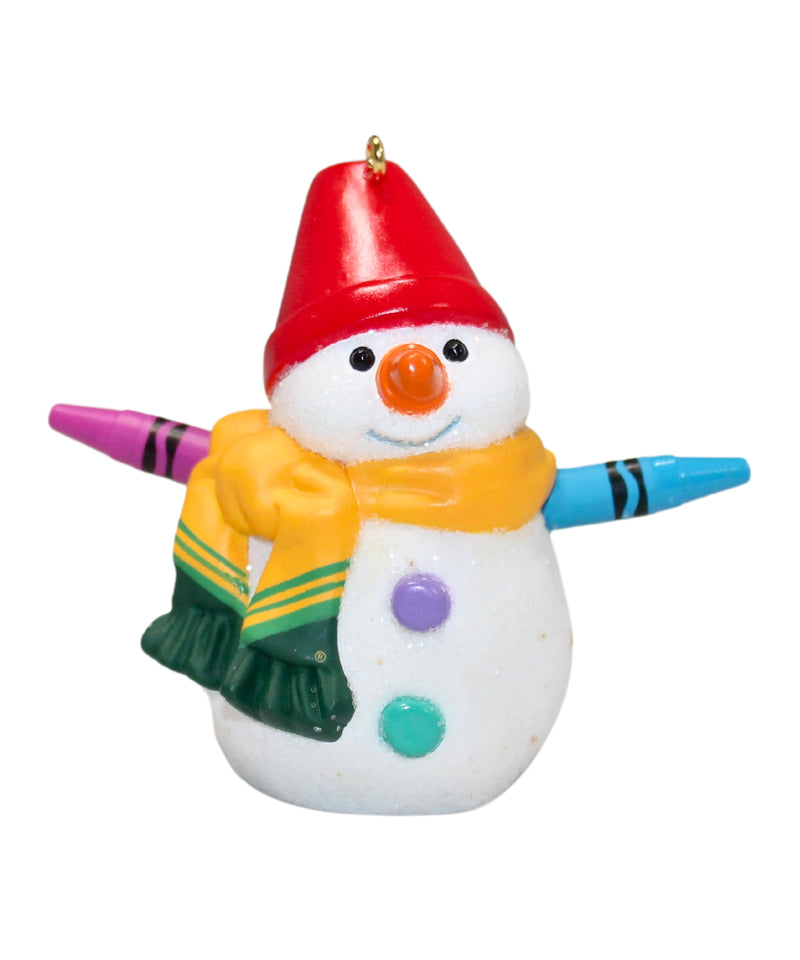 Hallmark Ornament: 2002 Rainbow Snowman | QX8283 | Crayola