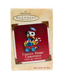 Hallmark Ornament: 2002 Child's Third Christmas  | QX8336